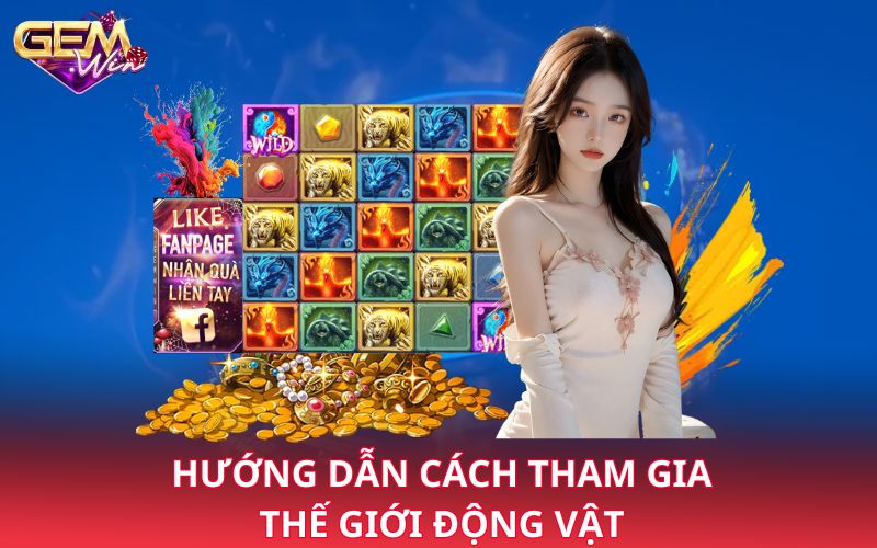 Hướng dẫn cách tham gia thế giới động vật 